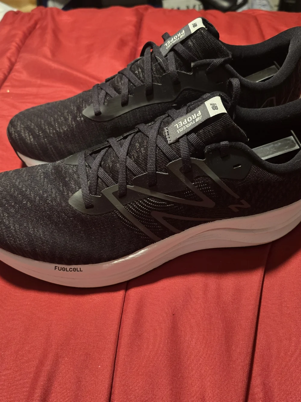 New Balance Fresh Foam Propel Black & White Running Sneakers